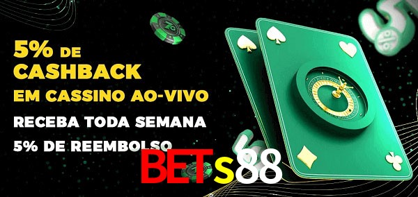 Promoções do cassino ao Vivo bets88